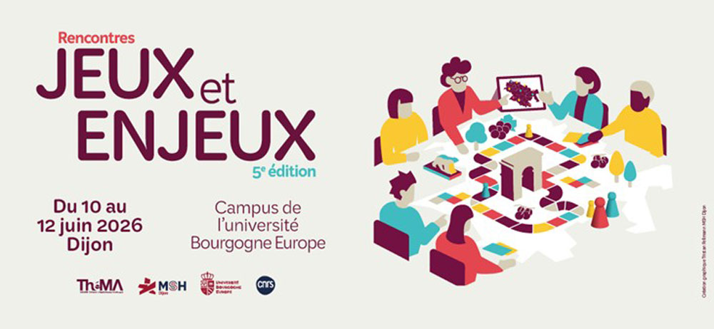 Cinquièmes Rencontres Jeux & Enjeux 2026>